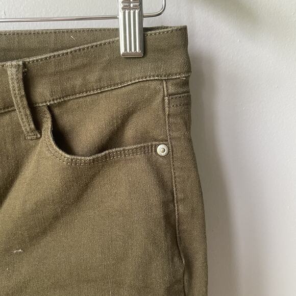 Talbots Jegging Pants Womens Size 4 Petite In Olive Green Color EUC‎ - Picture 8 of 10